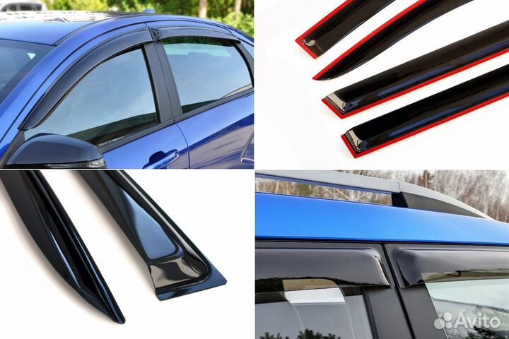 Дефлекторы окон Toyota Verossa (2001-2004)