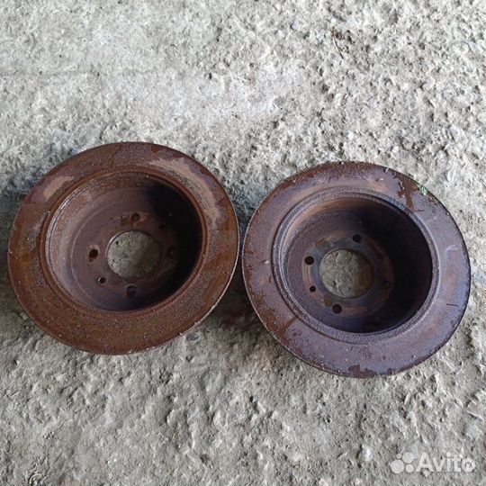 Диск тормозной задний Peugeot 406 купе 3.0 2000