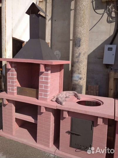 Модульная печь барбекю