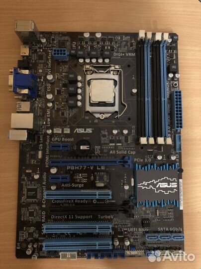 Материнская плата 1155