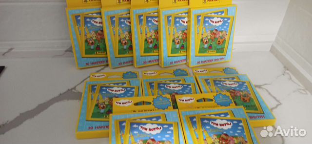 Наклейки Panini Три кота