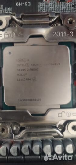 Материнская плата с процессором xeon e5 2640v3