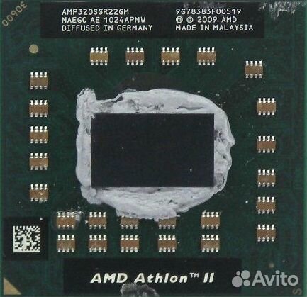 Процессор для ноутбука AMD Athlon II X2 P320 2.1