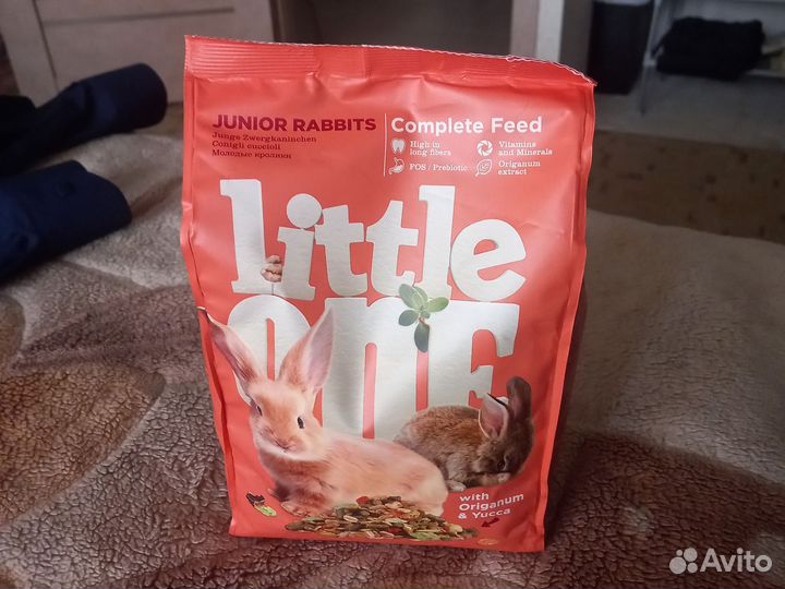 Little one корм для декоративного кролика