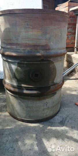 Бочка 200 литров металлическая