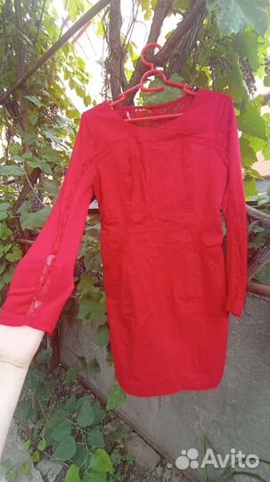 Красное платье новое