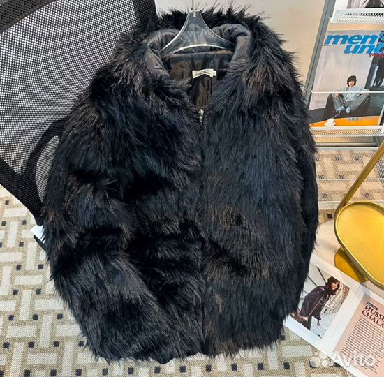 Шуба / Бомбер balenciaga type faux far