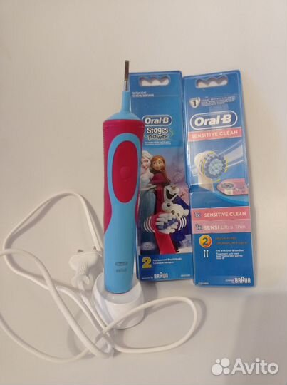 Электрическая зубная щетка oral b, насадки