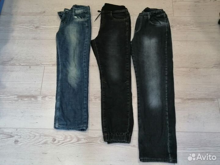 Джинсы утепленные на мальчика