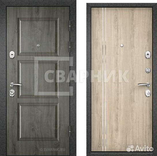 Входная дверь в квартиру. Установка под ключ