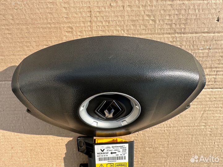 Подушка безопасности в руль Renault Logan 1