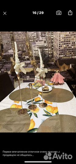 Подсвечник железный