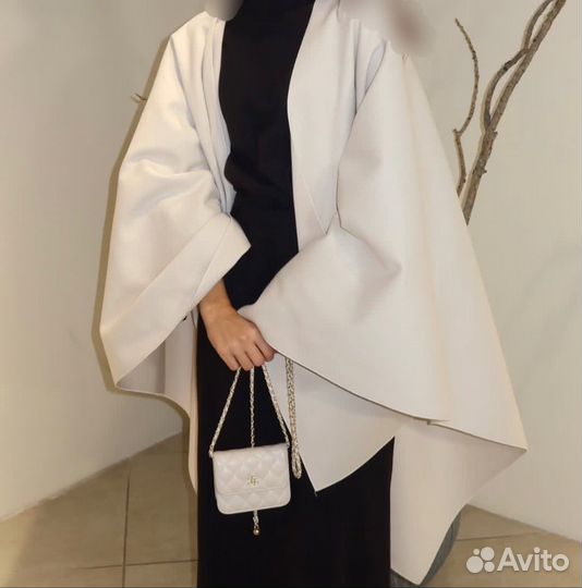 Пончо шерсть кашемир