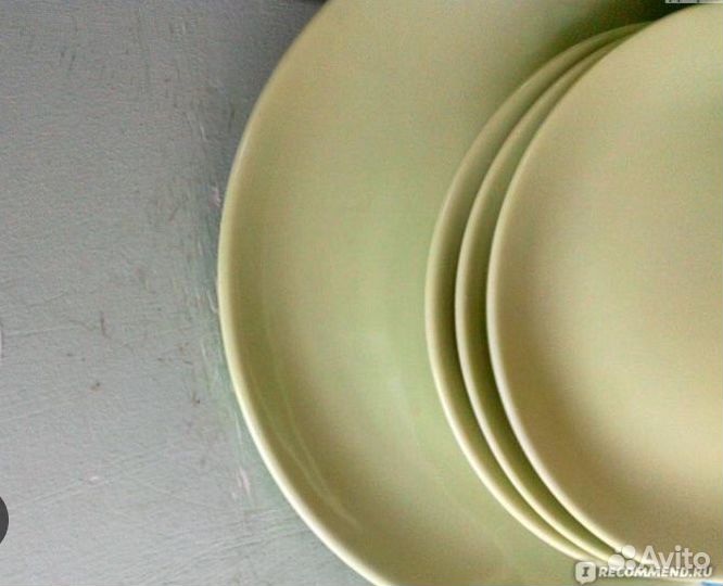 Набор тарелок färgklar икеа 7 шт