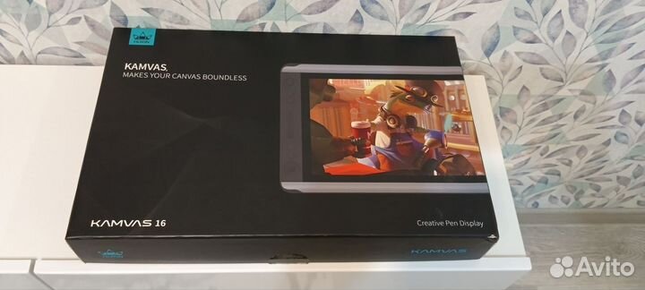 Графический планшет huion kamvas 16