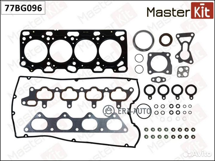 Masterkit 77BG096 Набор прокладок верхний mitsubis