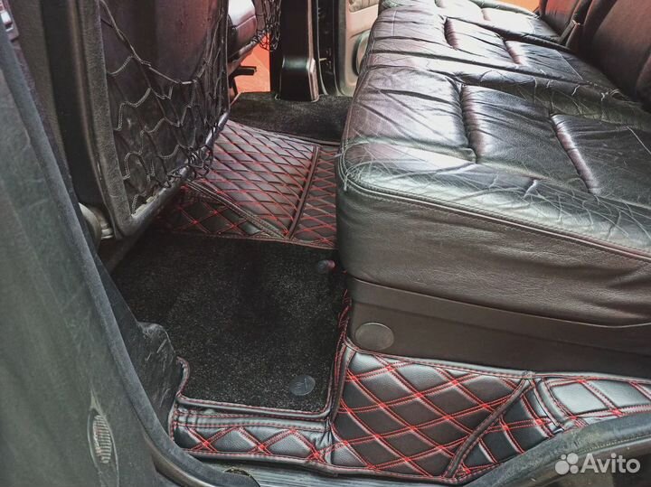 3D Коврики Mercedes G W463 Экокожа Салон Багажник