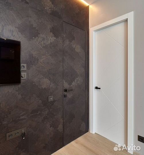 Двери скрытые межкомнатные под отделку