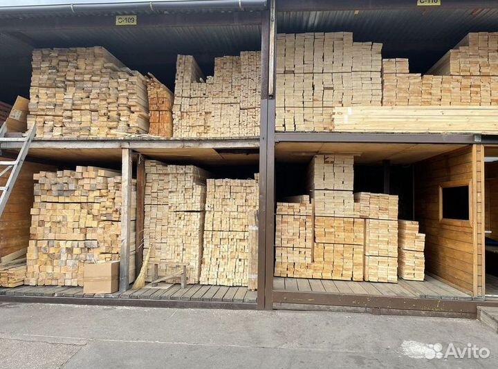 Доска строганная 45х190х6000