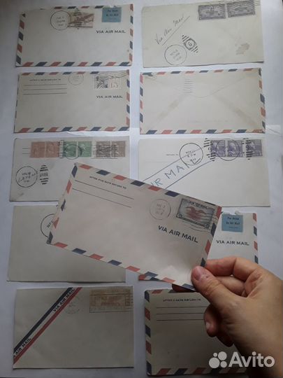 Набор винтажные письма для декора