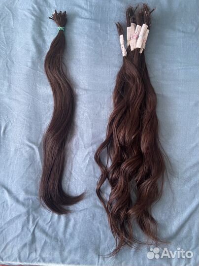 Волосы для наращивания натуральные бу