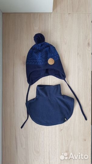 Комплект шапка шарф снуд Reima демисезонный