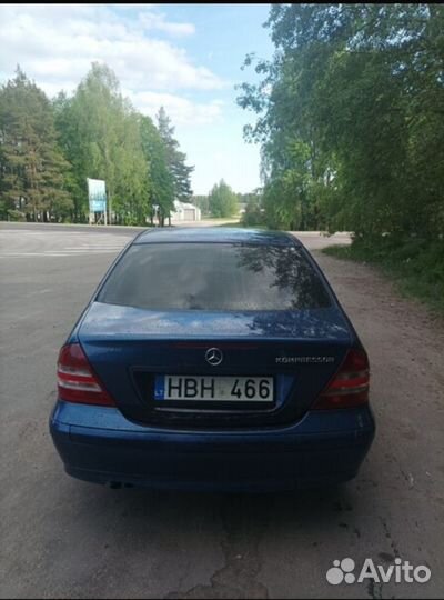 Mercedes C180 компрессор W203 в разбор