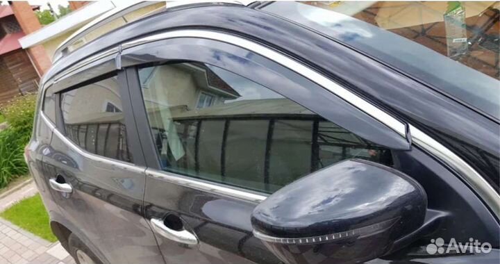 Дефлекторы окон nissan qashqai J11