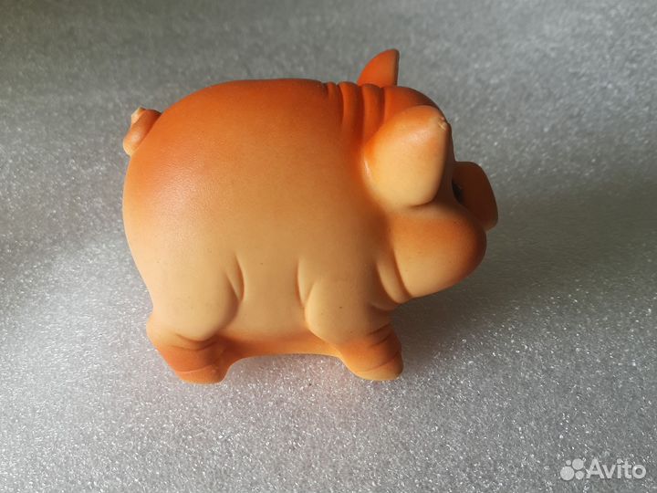 Ретро хрюшка резиновая СССР