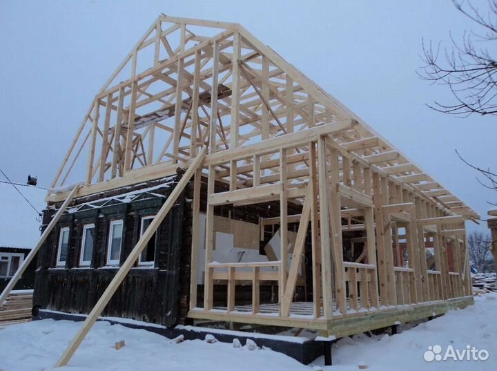 Строители, местная бригада