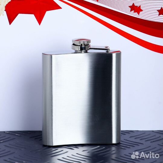 Фляжка из нержавейки, идеально как подарок