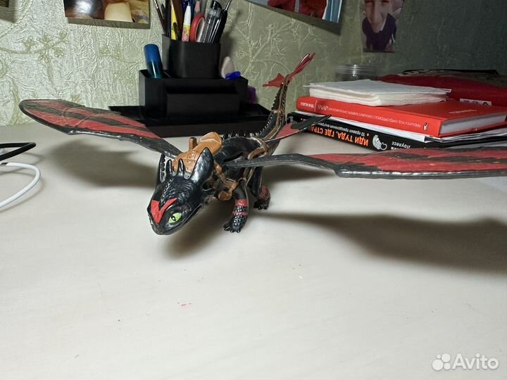 Игрушка дракон беззубик