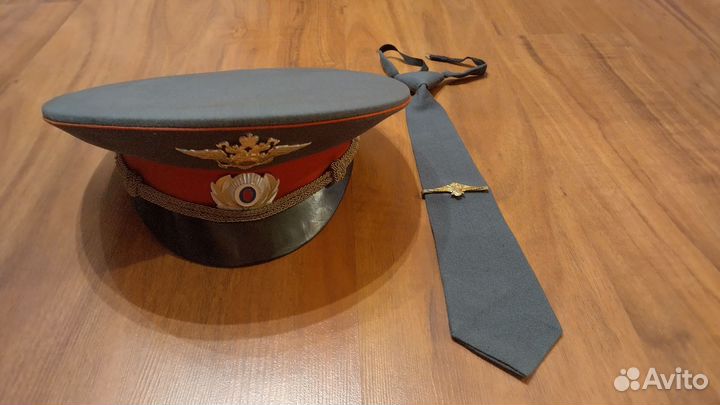 Фуражка с галстуком мвд РФ