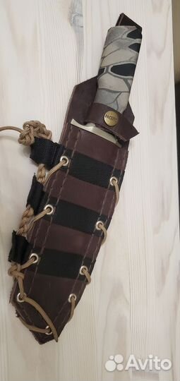 Нож из дамасской стали Golem