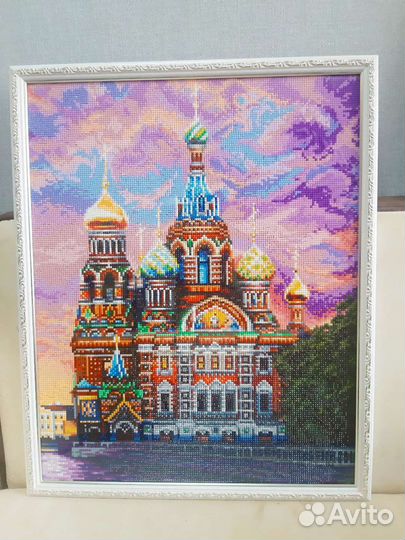Картина из алмазной мозайки,готовая