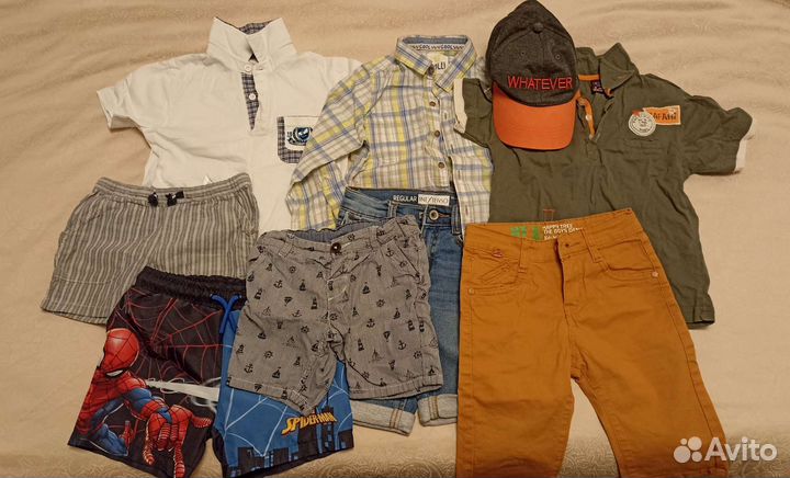 Пакет вещей для мальчика 92-104
