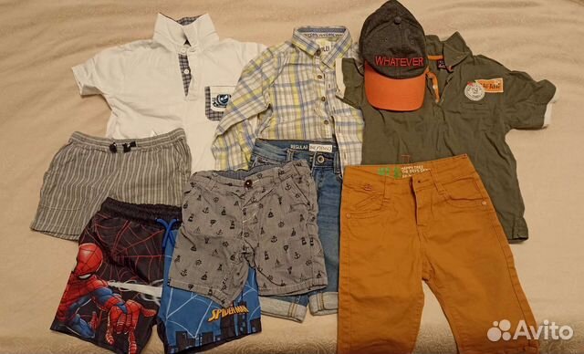 Пакет вещей для мальчика 92-104
