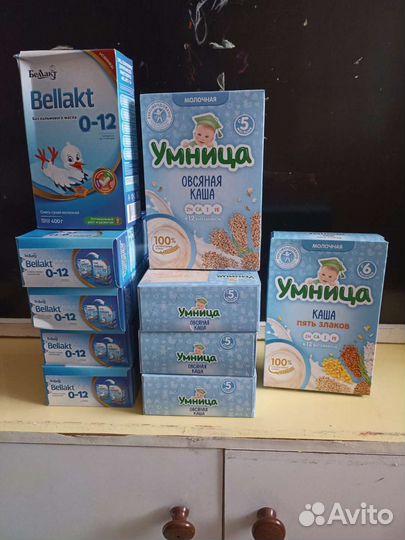 Детские каши и смеси