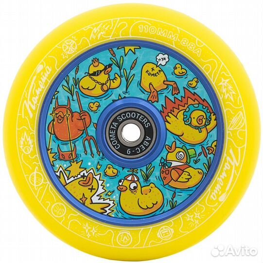 Колесо для самоката Комета 110 мм