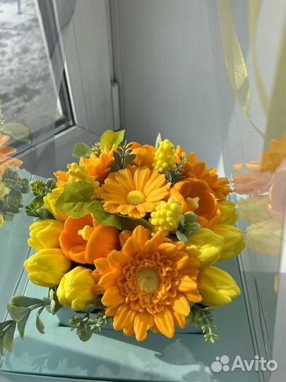 Мыло ручной работы букеты