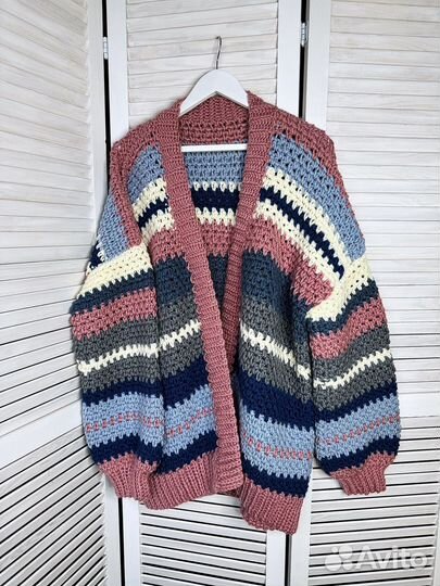 Кардиган ручная работа