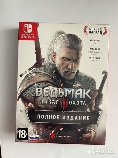 Ведьмак 3 полное издание nintendo switch