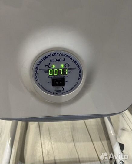 Облучатель-рециркулятор воздуха Кронт Дезар 4