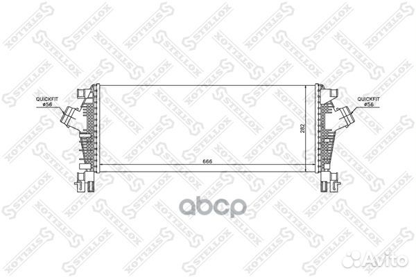 Интеркулер АКПП Chevrolet Cruse 1.4i, Opel Astra