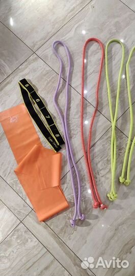 Скакалки, резина для художественной гимнастики