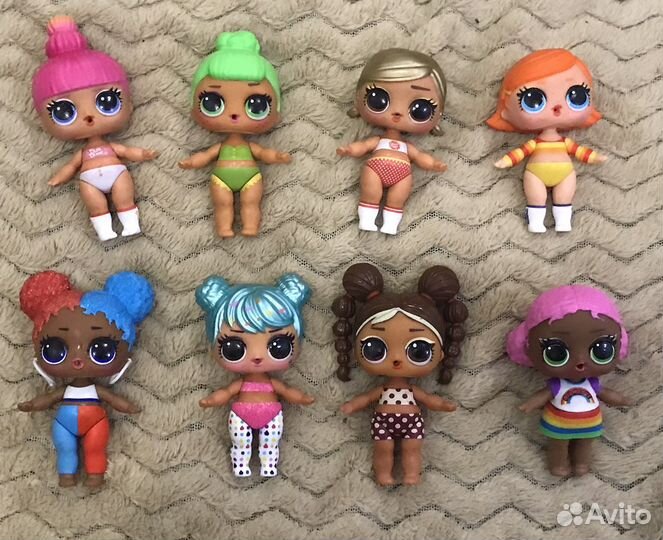 Куклы лол, клякса и многие другие