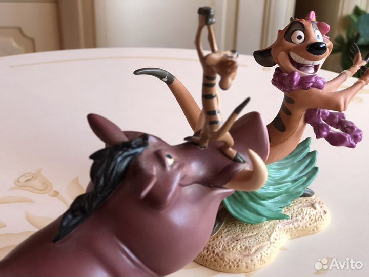 Статуэтка Дисней Король Лев набор Тимон и Пумба