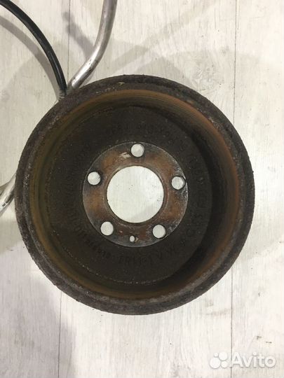 Тормозной барабан volkswagen polo 5 1.4 мт хетчбек