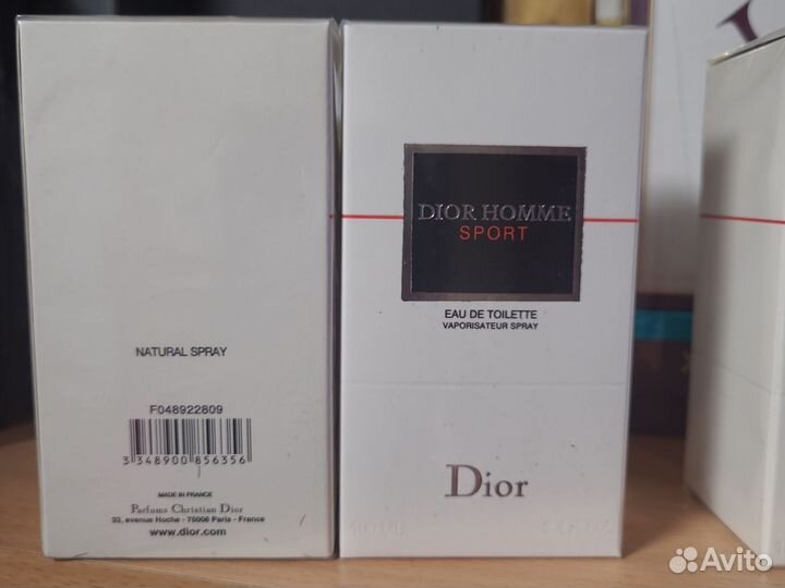 Dior homme sport 100ML. Оригинал