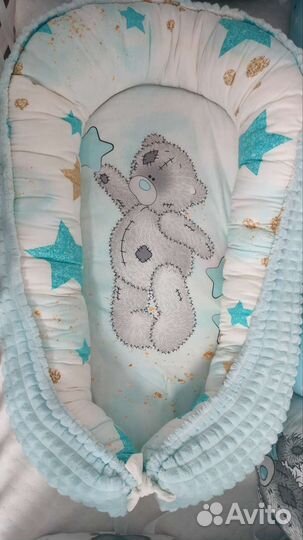 Комплект бортиков в кровати и кокон